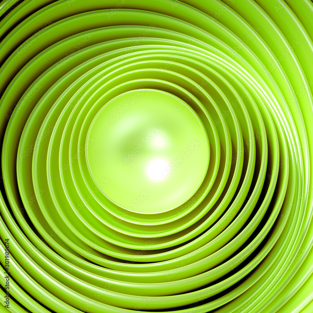 Obraz premium Geometric background. 3d illustration, 3d rendering.