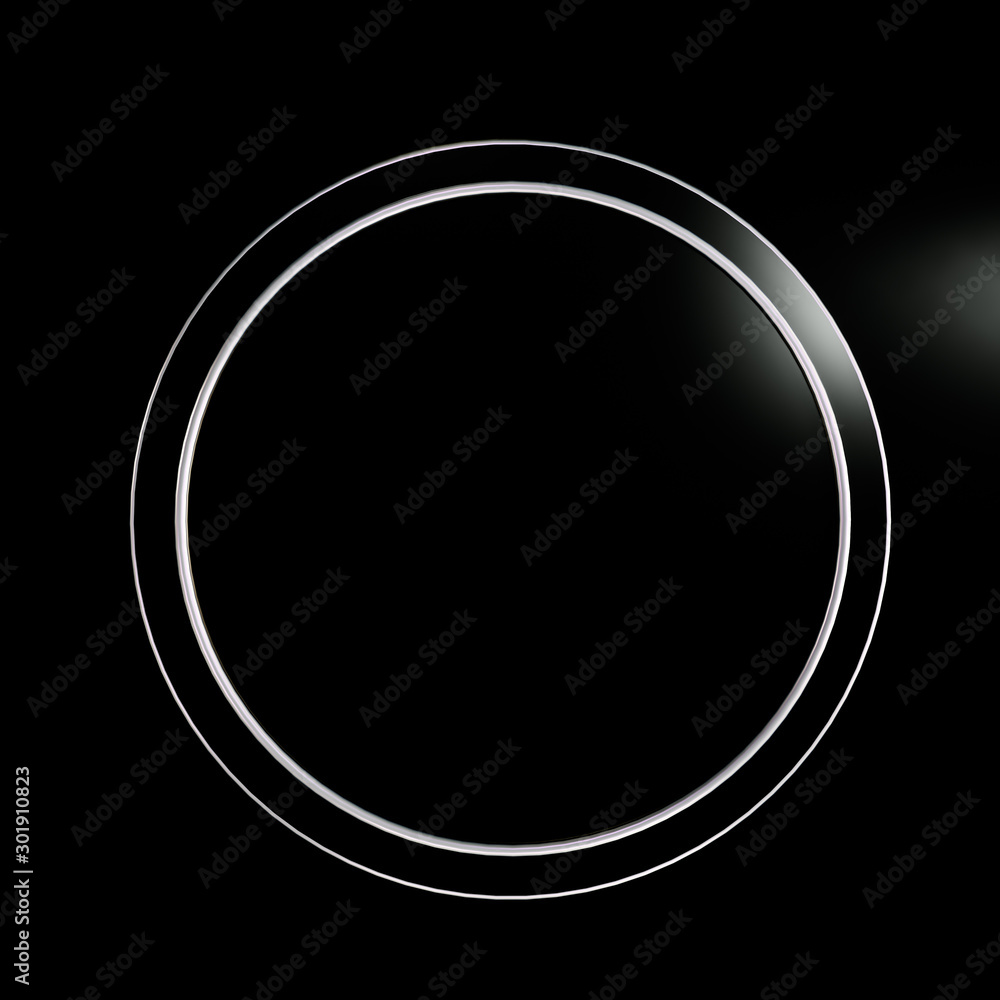 Elegant minimal background. 3d illustration, 3d rendering.