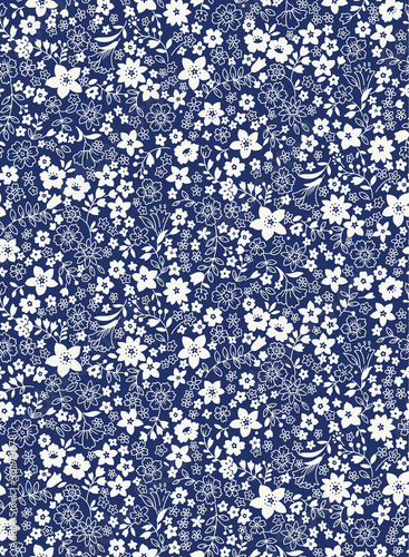 リバティ調 小花柄,