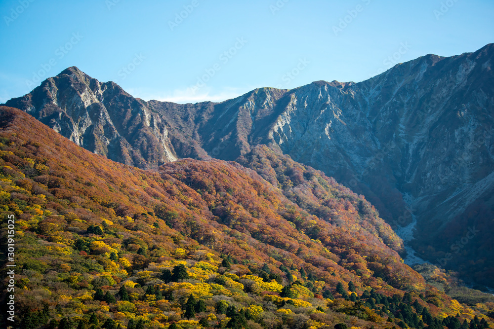 紅葉の大山/三鈷峰(鳥取県) 紅葉の大山/三鈷峰(鳥取県)