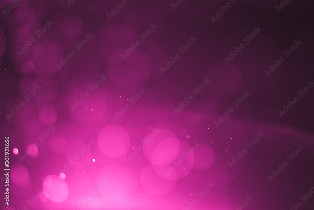 abstract blur lights purple bokeh background