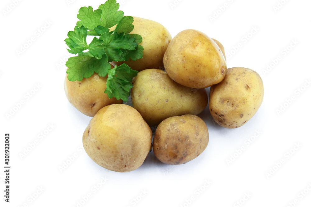 pile of potatoes cooked in water pile of potatoes cooked in water