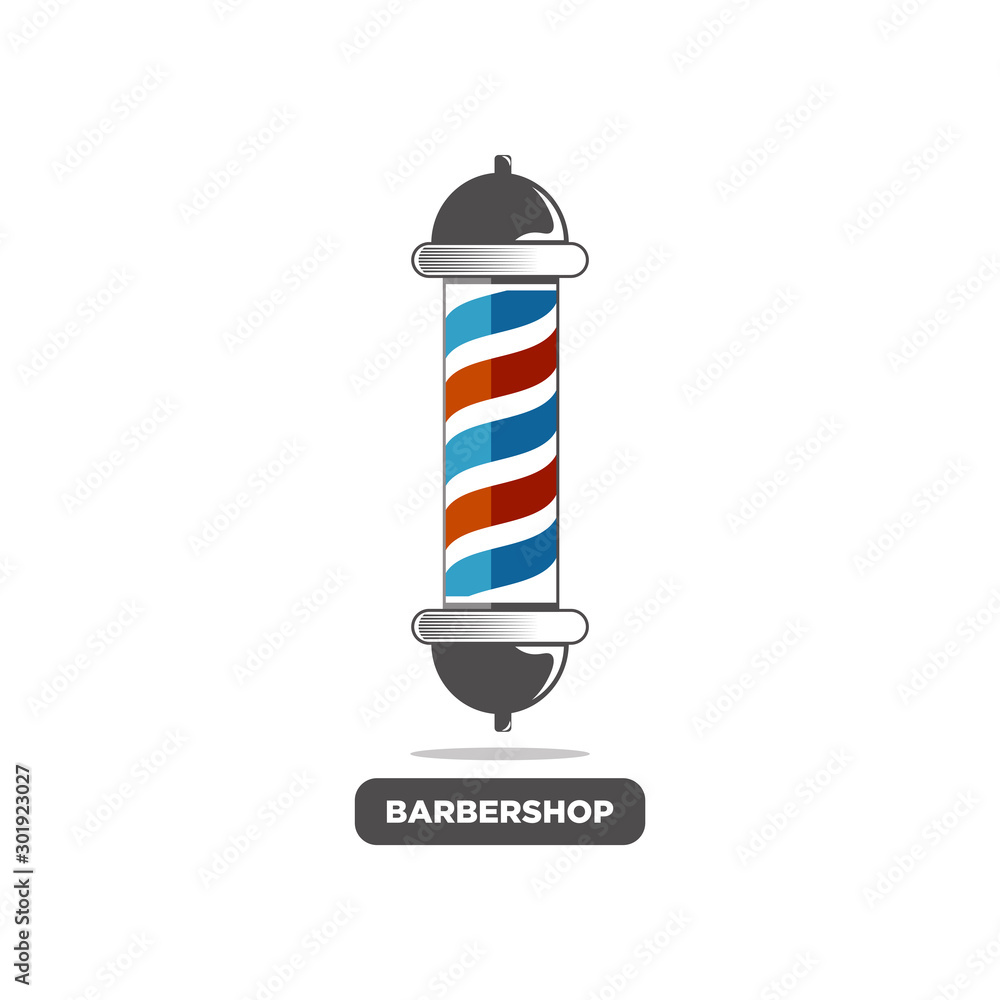 Barbershop logo isolated vector image Barbershop logo isolated vector image