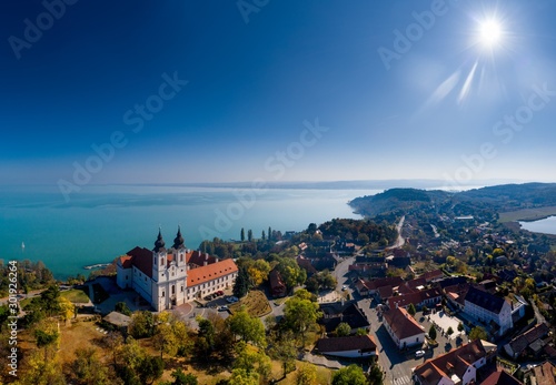 Fotografie, Obraz Tihany landscape, lake Balaton, Hungary