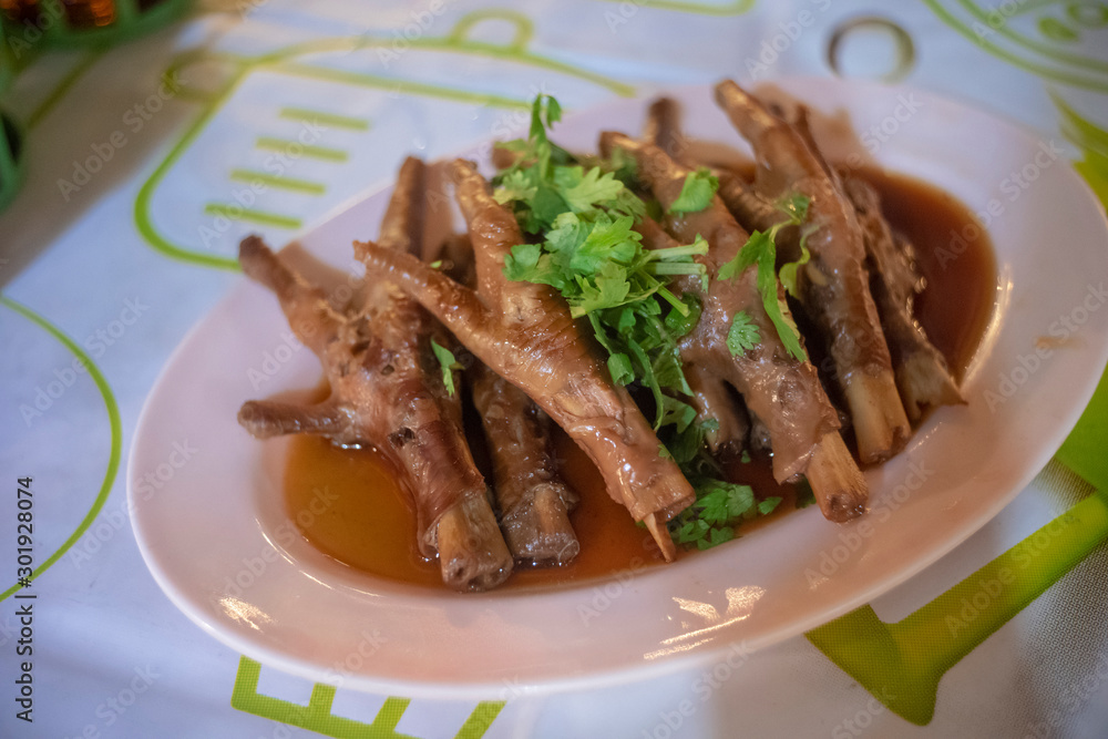 Spicy chicken feet Spicy chicken feet