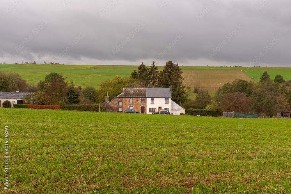 Semi-detached house in a farmers country setting Semi-detached house in a farmers country setting