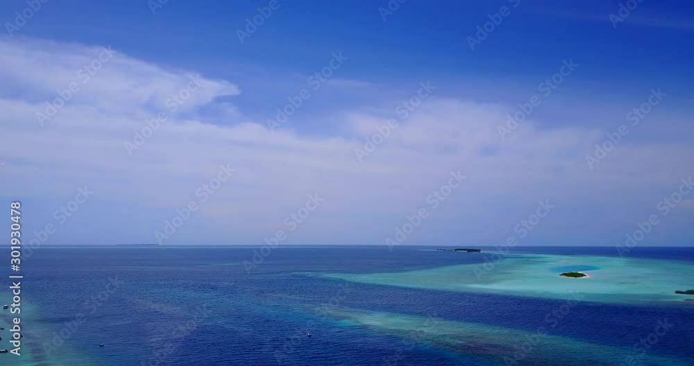 Picturesque exotic seascape from most attractive location of couples on vacation landmarks of Maldives Picturesque exotic seascape from most attractive location of couples on vacation landmarks of Maldives
