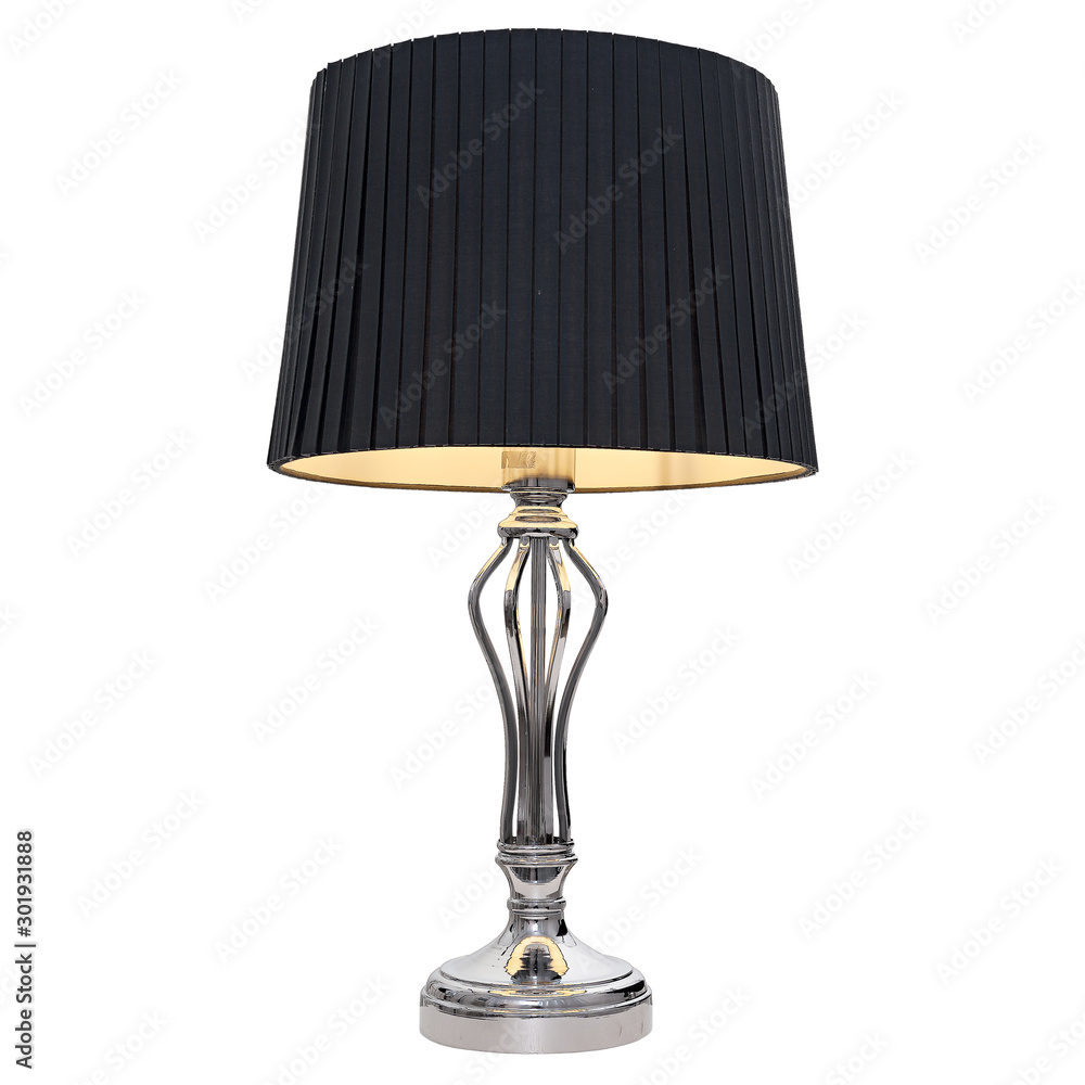 Obraz premium Table lamp isolated on white background