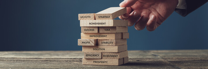 Business vision and development concept