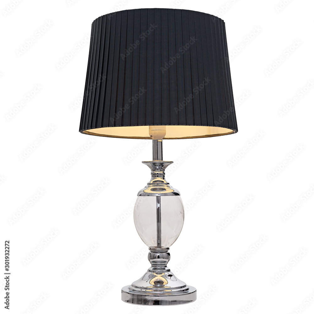Table lamp isolated on white background Table lamp isolated on white background