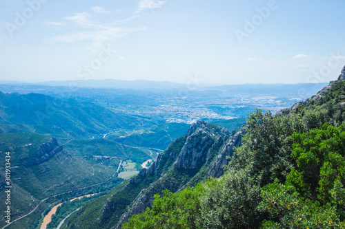 view of mountains