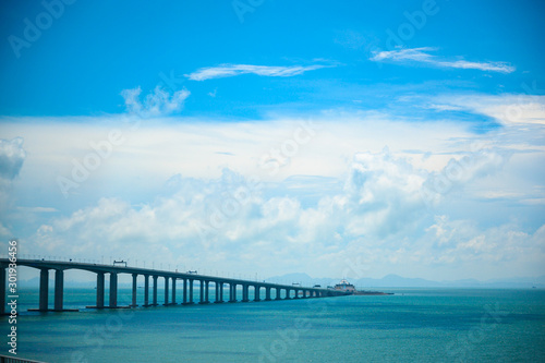 Macau bridge, the longest bridge of Asia