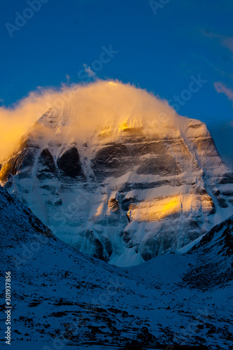 Kailash Tibet North side Sunrise 
