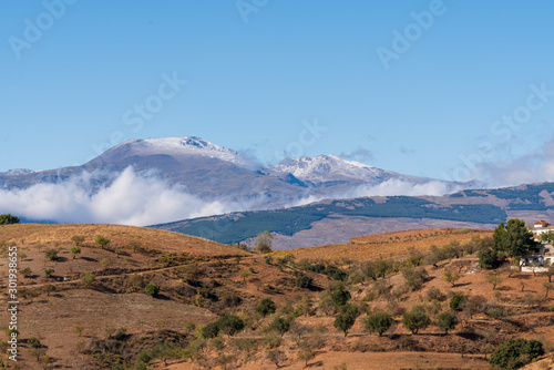 Mulhacen and Alcazaba mountain in Sierra Nevada (Spain)