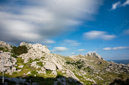 Tulove Grede, conglomerate of white limestone cliffs on south Velebit © Ivica Drusany