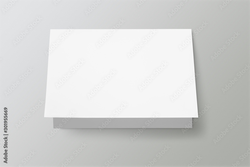 Blank portrait A4. brochure magazine isolated on gray, changeable background / white paper isolated on gray Blank portrait A4. brochure magazine isolated on gray, changeable background / white paper isolated on gray