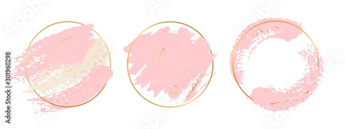 Fotografia, Obraz Gold pink background