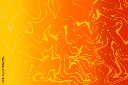 Abstract yellow orange and red background