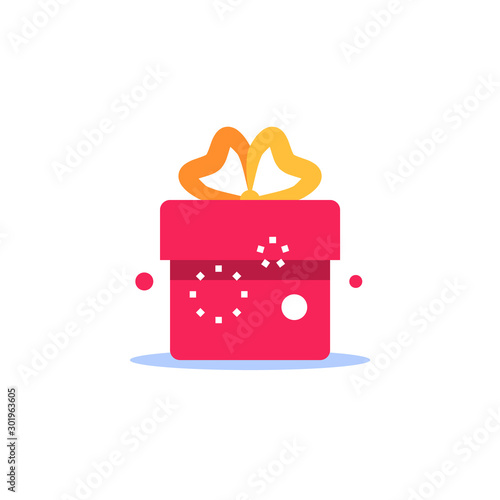 Special reward, prize giveaway, loyalty present, incentive or perks, bonus program