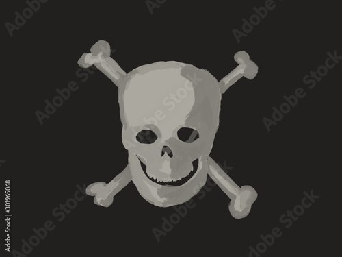 skull and crossbones