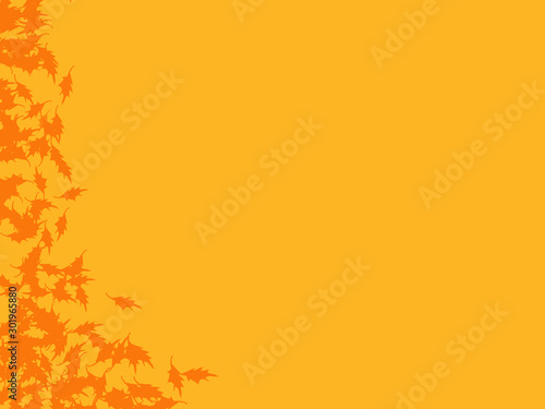 autumn background with maple leaves © ar2r.e