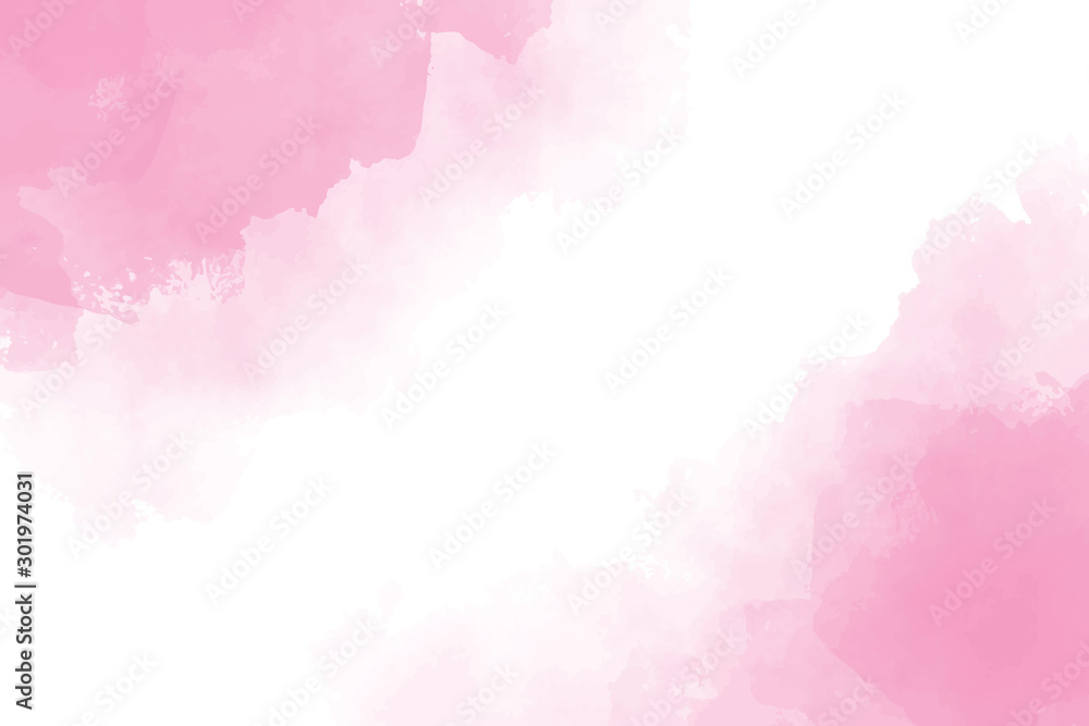 Obraz premium pink watercolor wet splash background eps10 vectors illustration