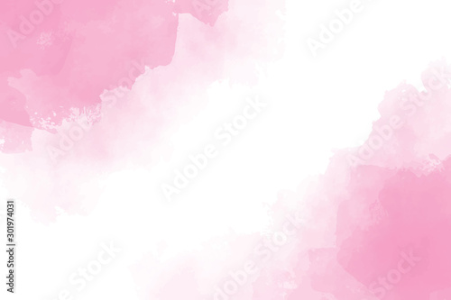 pink watercolor wet splash background eps10 vectors illustration
