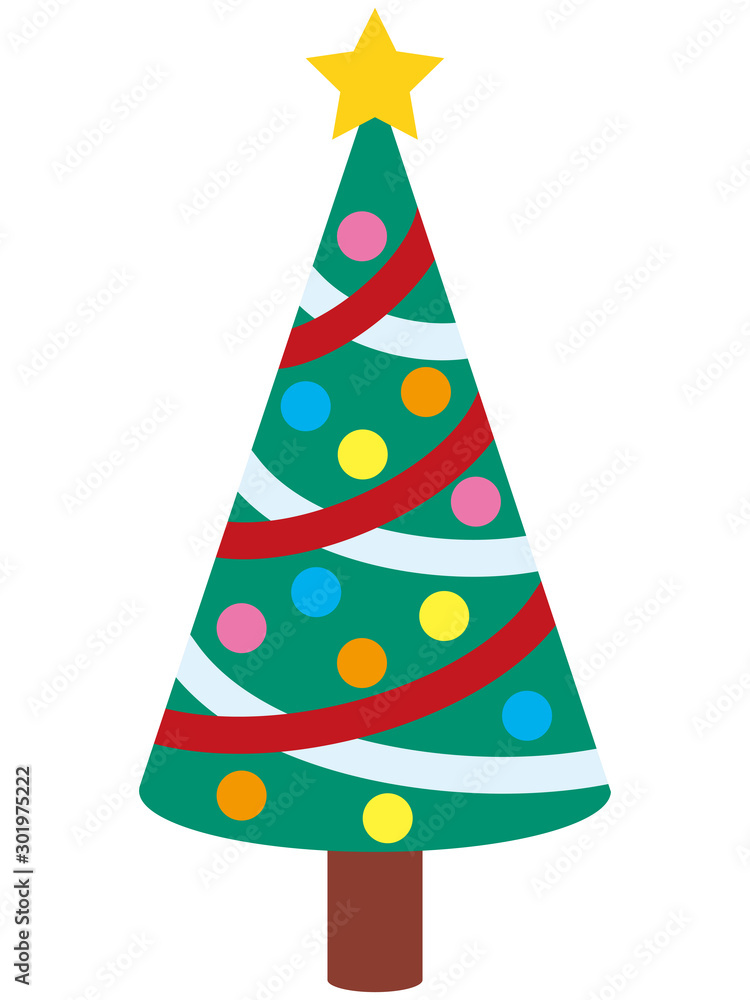 シンプルなクリスマスツリー シンプルなクリスマスツリー