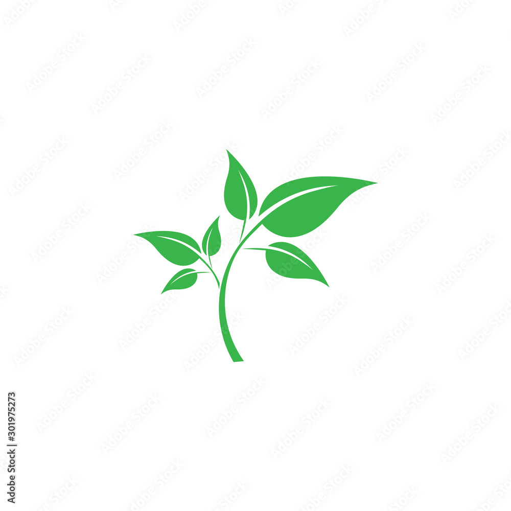green leaf ecology nature element vector green leaf ecology nature element vector