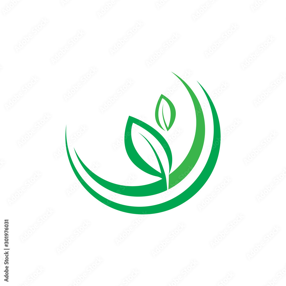 green leaf ecology nature element vector green leaf ecology nature element vector