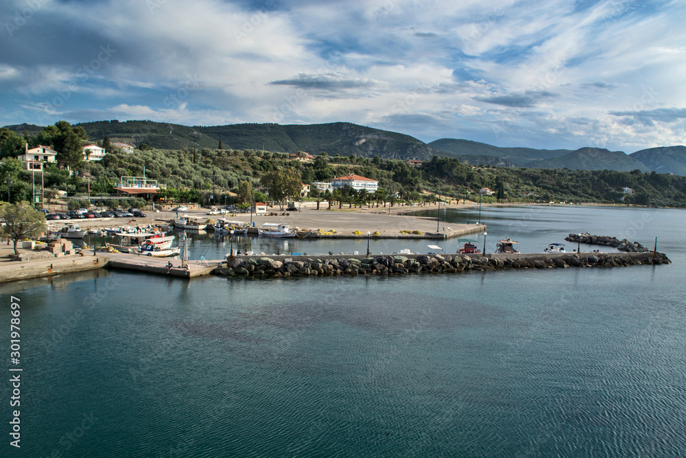 Harbor in Arkitsa