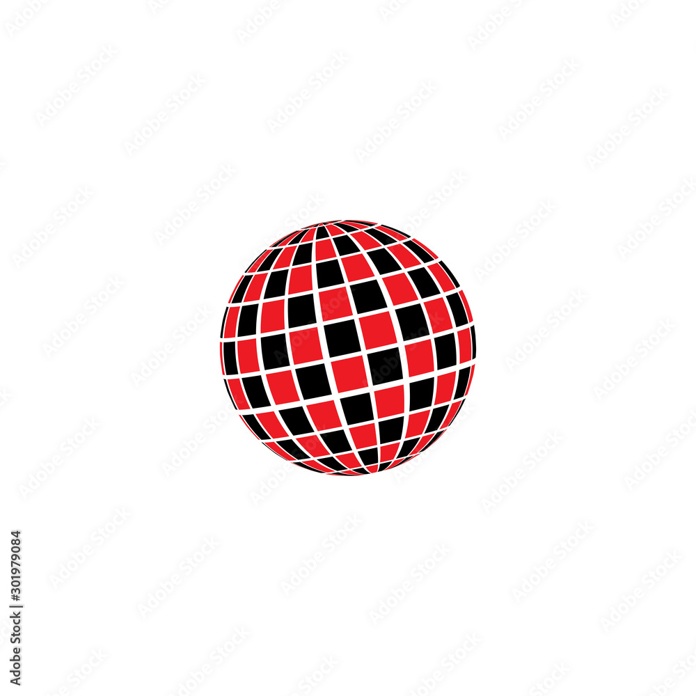 halftone logo vector icon design template halftone logo vector icon design template