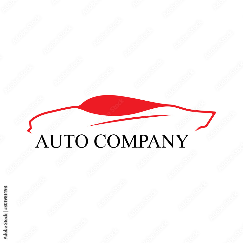 Car silhouette logo Vector template icons Car silhouette logo Vector template icons