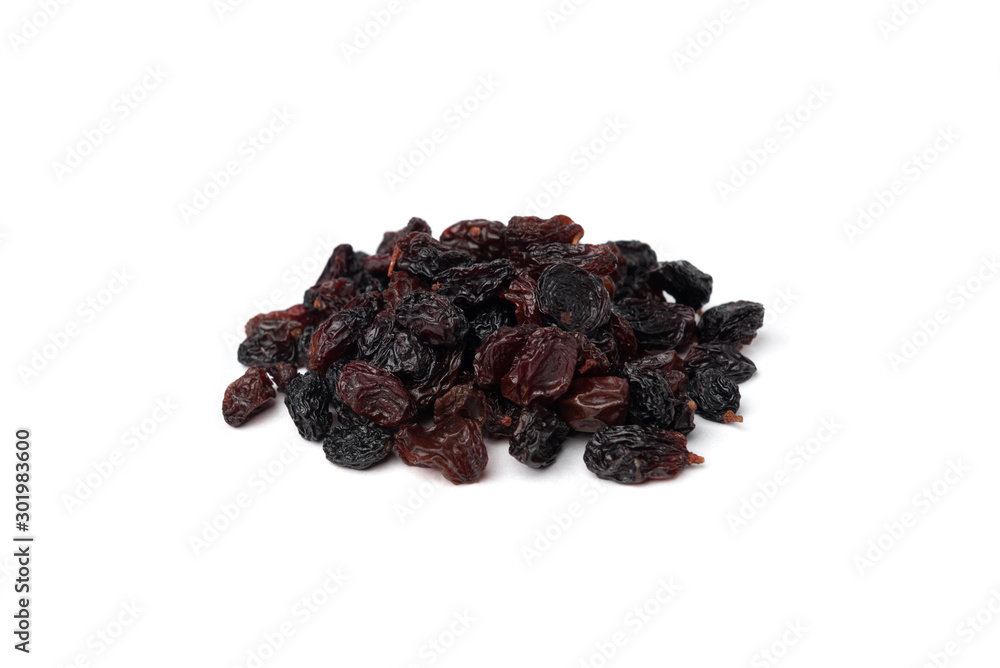 Raisin isolated on white background. Raisin isolated on white background.
