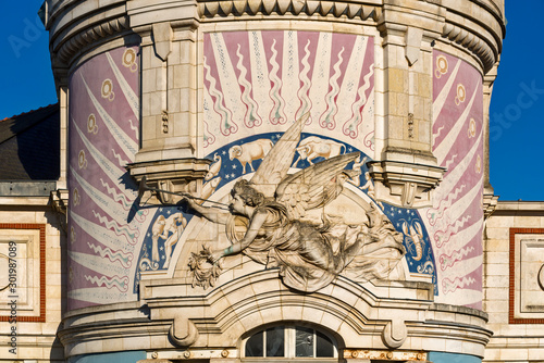 The tower LU, located at The lieu unique (the national center for contemporary arts and music venue) in Nantes, France