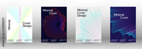 Cover design template set 