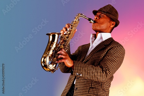 Photography Saxophonist.