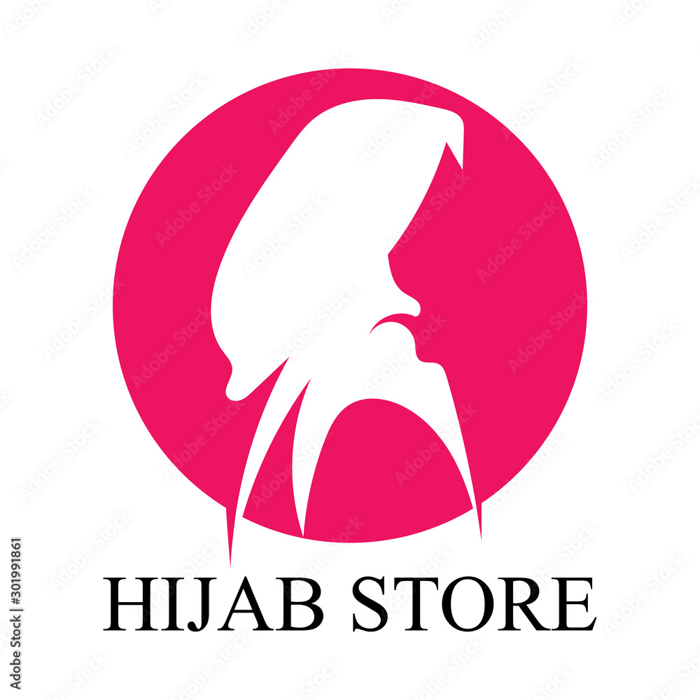 hijab logo vector icon design template hijab logo vector icon design template