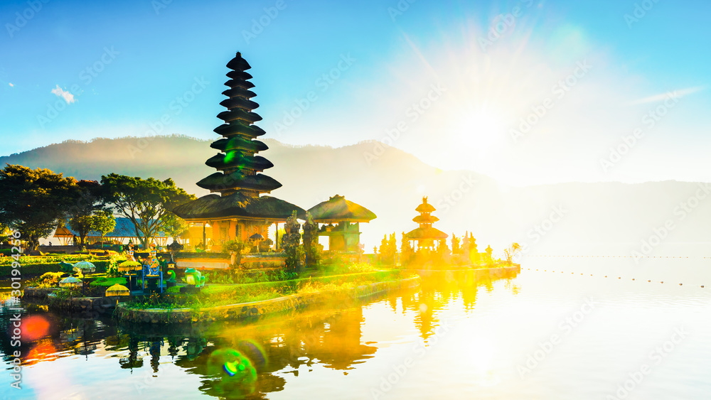 Ulun Danu Beratan Temple in Bali - Bali's Iconic Lake Temple, is both a  famous picturesque landmark
