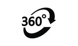 rotate 360 degrees icon
