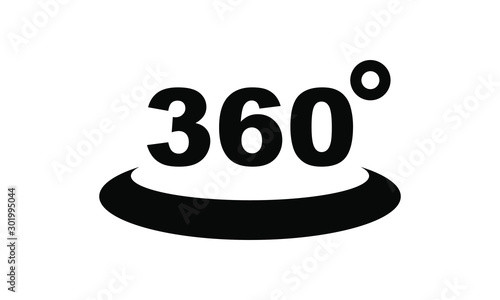 rotate 360 degrees icon