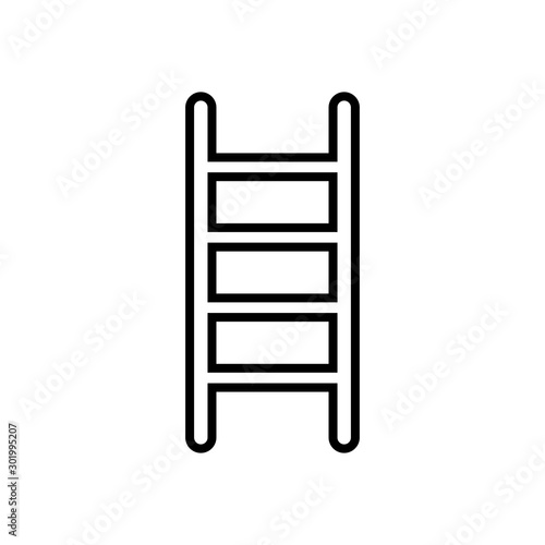 ladder - stair icon vector design template