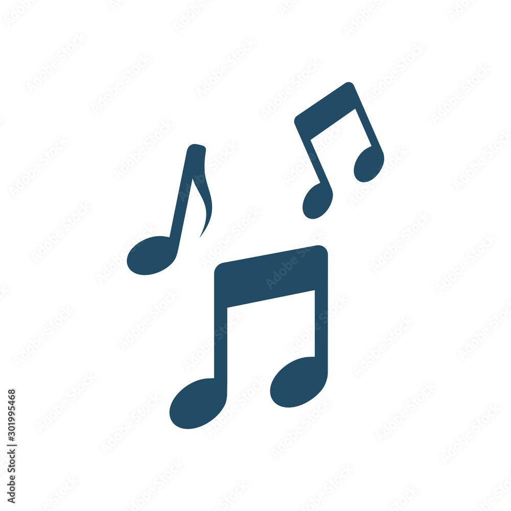 music note icon vector design template music note icon vector design template
