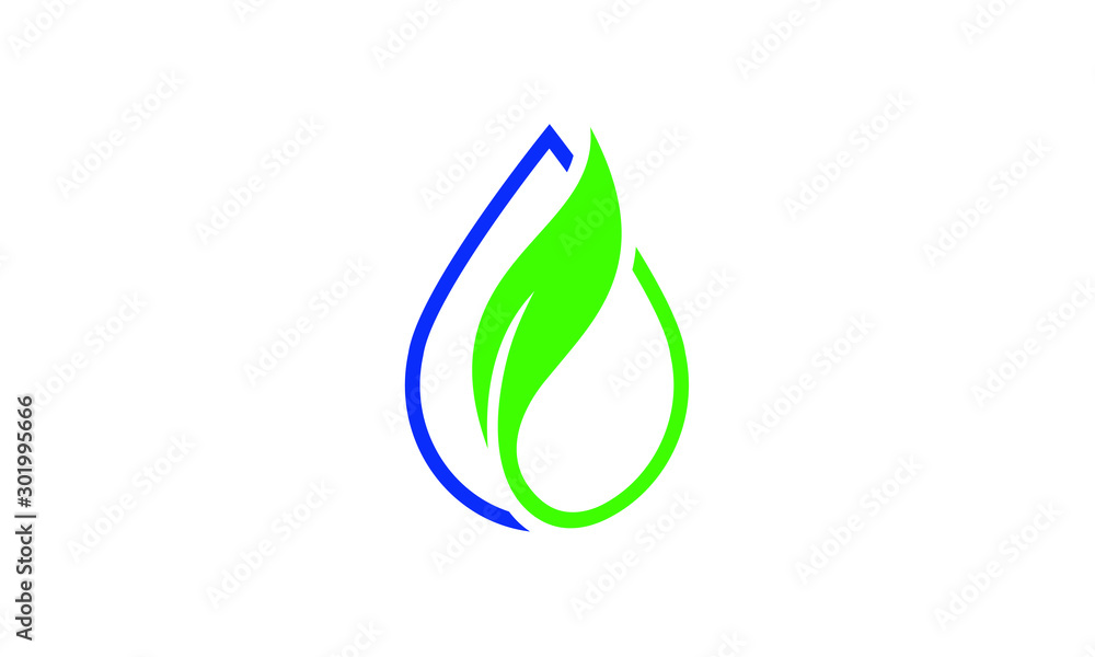 Abstract water drop logo sign symbol on white background, Waterdrop Logo design template. Natural Drop Water Spa Logo Template Illustration Design Abstract water drop logo sign symbol on white background, Waterdrop Logo design template. Natural Drop Water Spa Logo Template Illustration Design