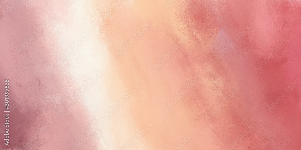 diffuse brushed / painted background with dark salmon, antique white and moderate red color and space for text. can be used as texture, background element or wallpaper
