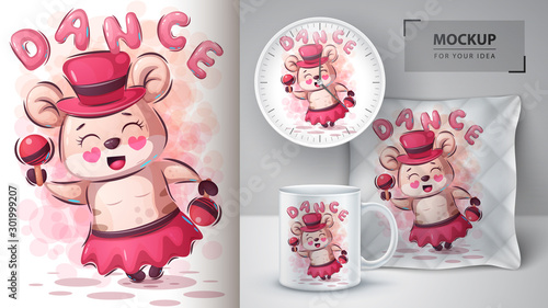 Hamster dance poster and merchandising