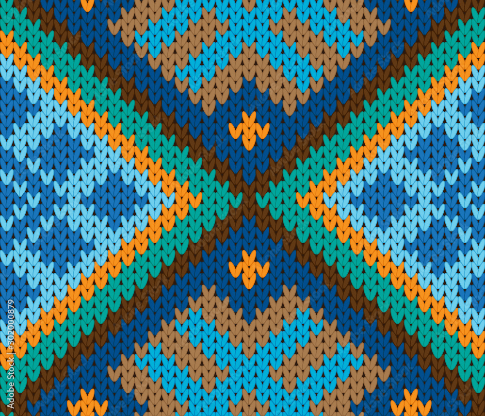 vector knitting seamless background: geometric pattern vector knitting seamless background: geometric pattern