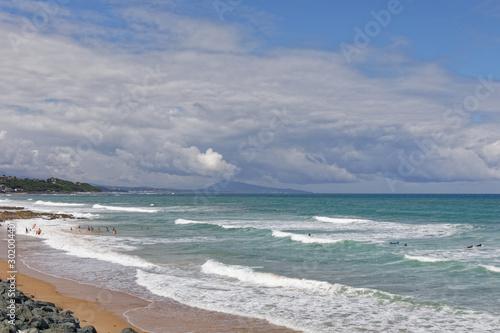 Bidart  Basque Country  France - The beach