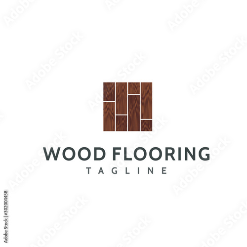 wood parquet flooring vinyl hardwood granite tile logo vector icon illustration