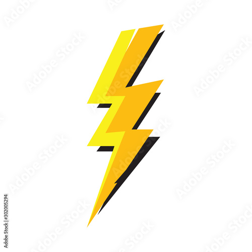 Free Download lightning thunderbolt electricity logo design template - GFXLoad